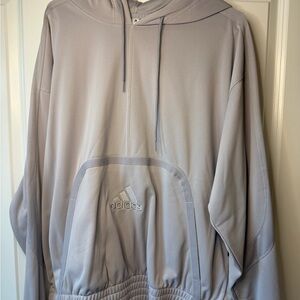 Adidas Light Purple Athletic Hoodie